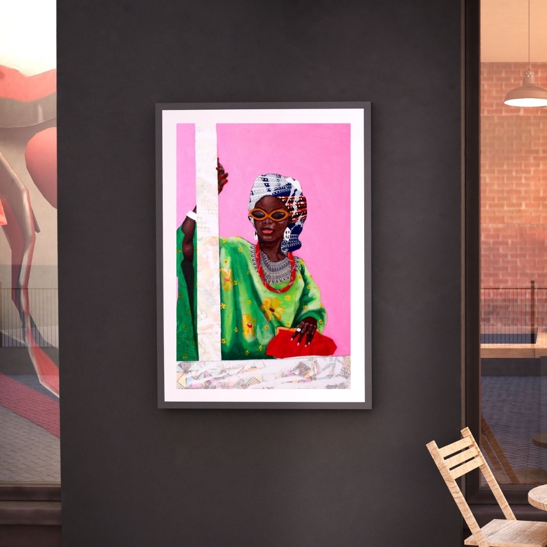Art Print | Beautiful Lady - Joel Mamboka