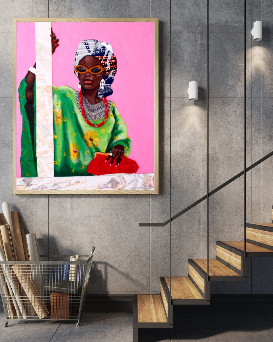 Art Print | Beautiful Lady - Joel Mamboka