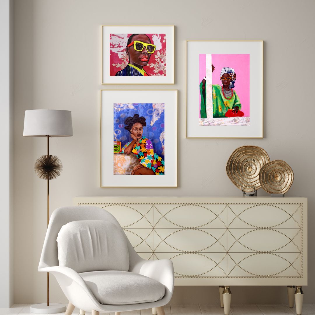 Art Print | Beautiful Lady - Joel Mamboka