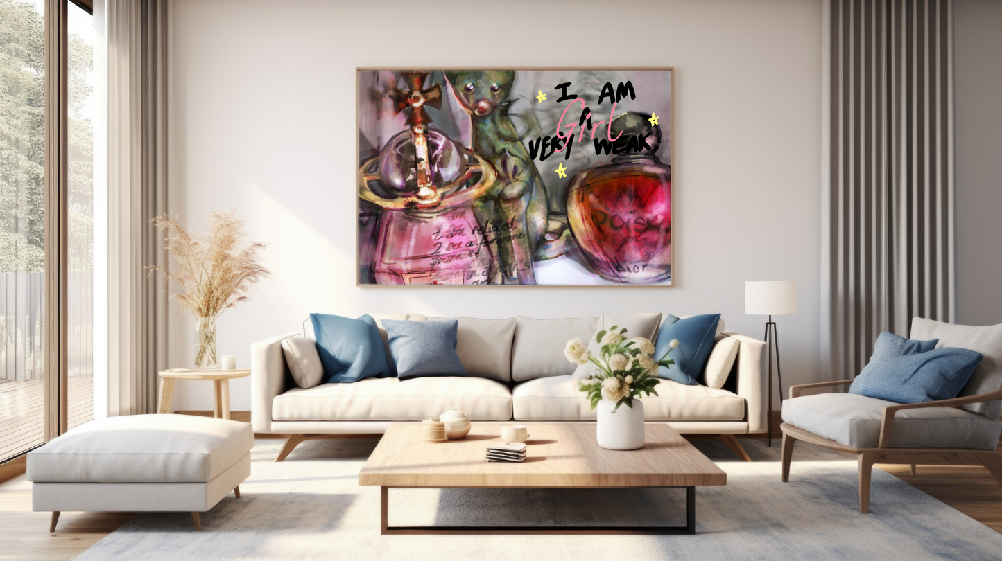 Art Print | Weak Girl - Neha Misra