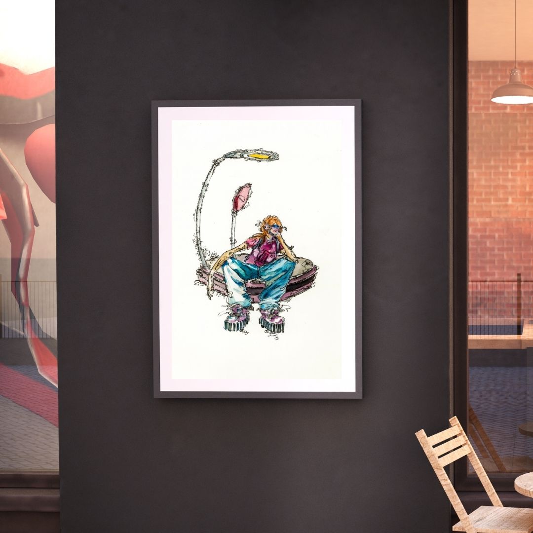 Art Print | Pavement Pam - Billy Artis