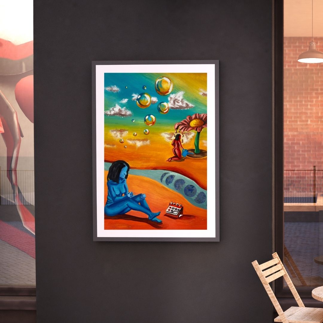 Art Print | Fading Of Day Dreams - Ginger Simelane