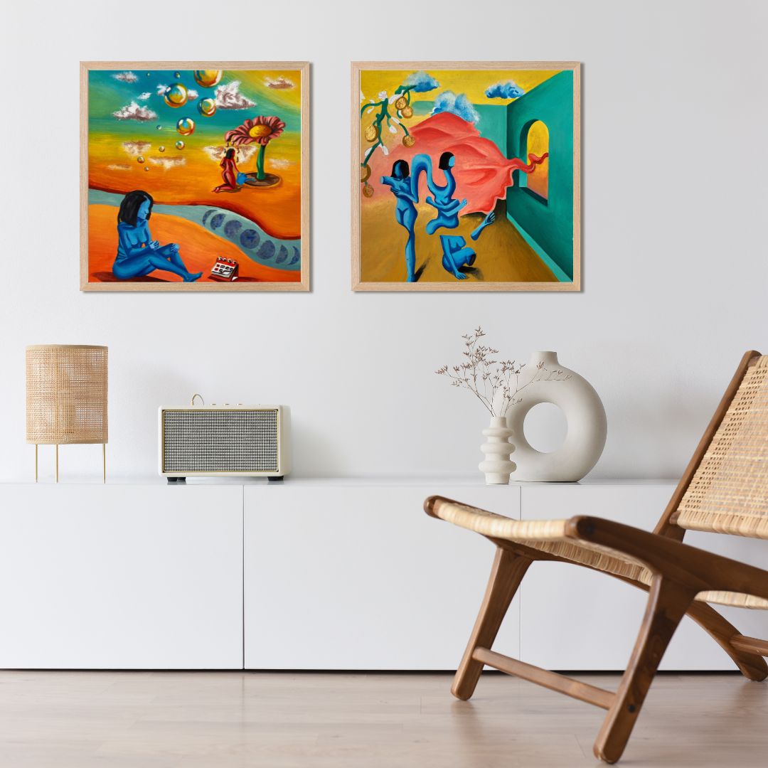 Art Print | Fading Of Day Dreams - Ginger Simelane