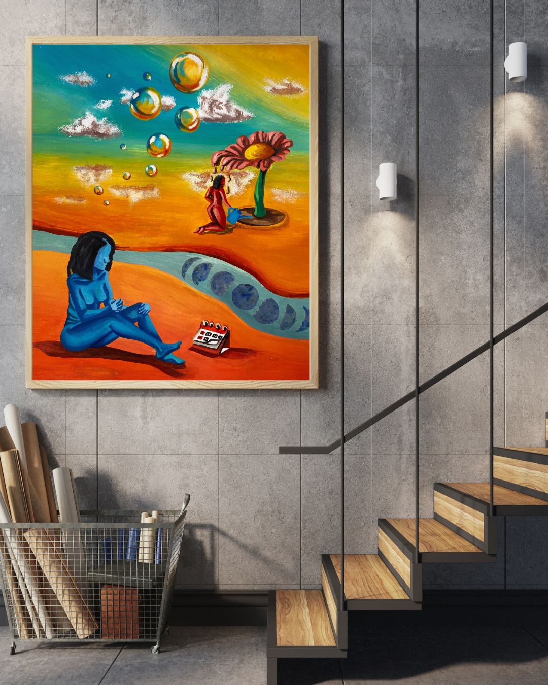 Art Print | Fading Of Day Dreams - Ginger Simelane