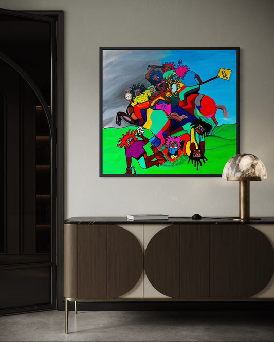 Art Print | Battleground of Memory - Lasisi Ridwa