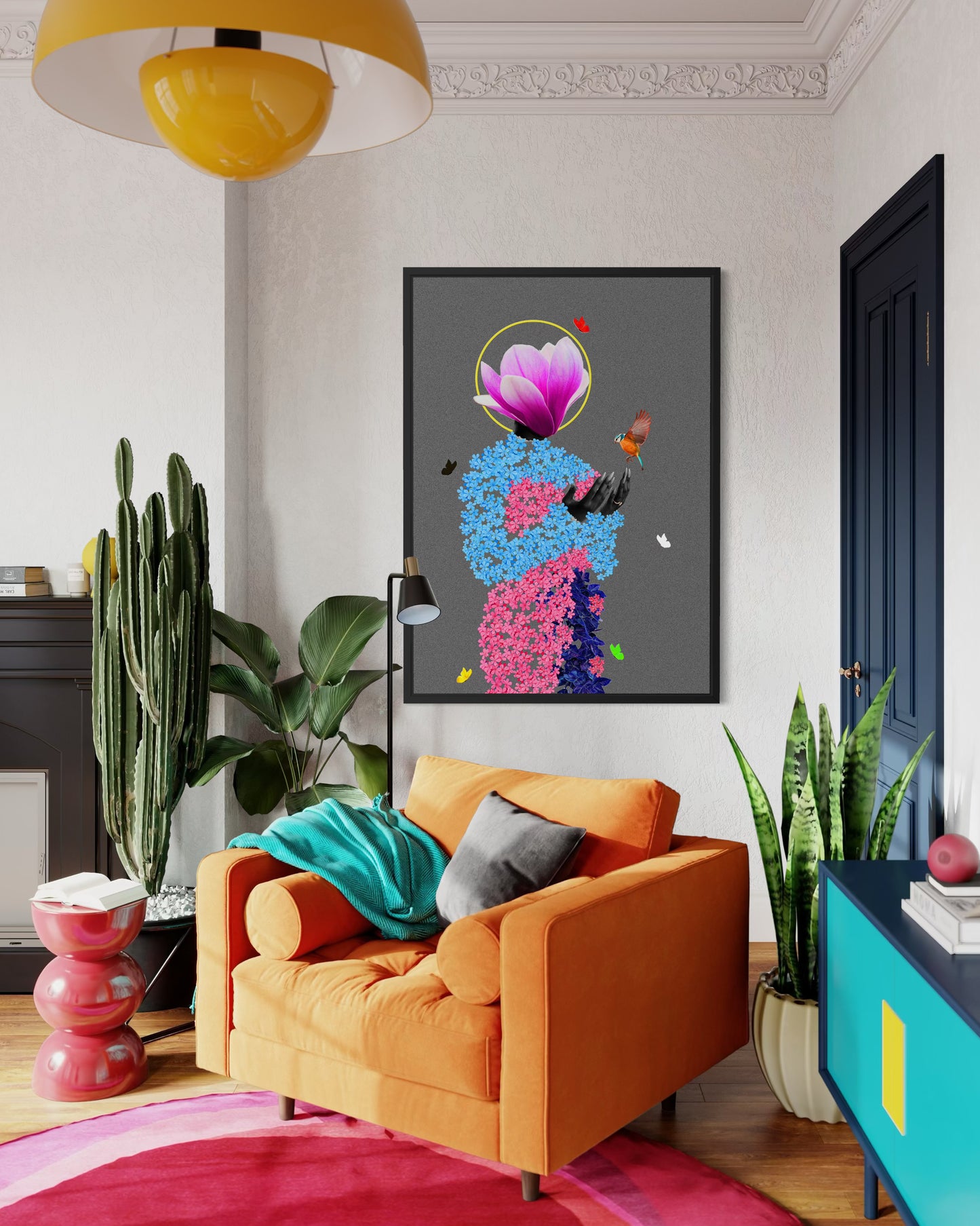 Art Print | Beckoning Flower - Swayzefingerrz