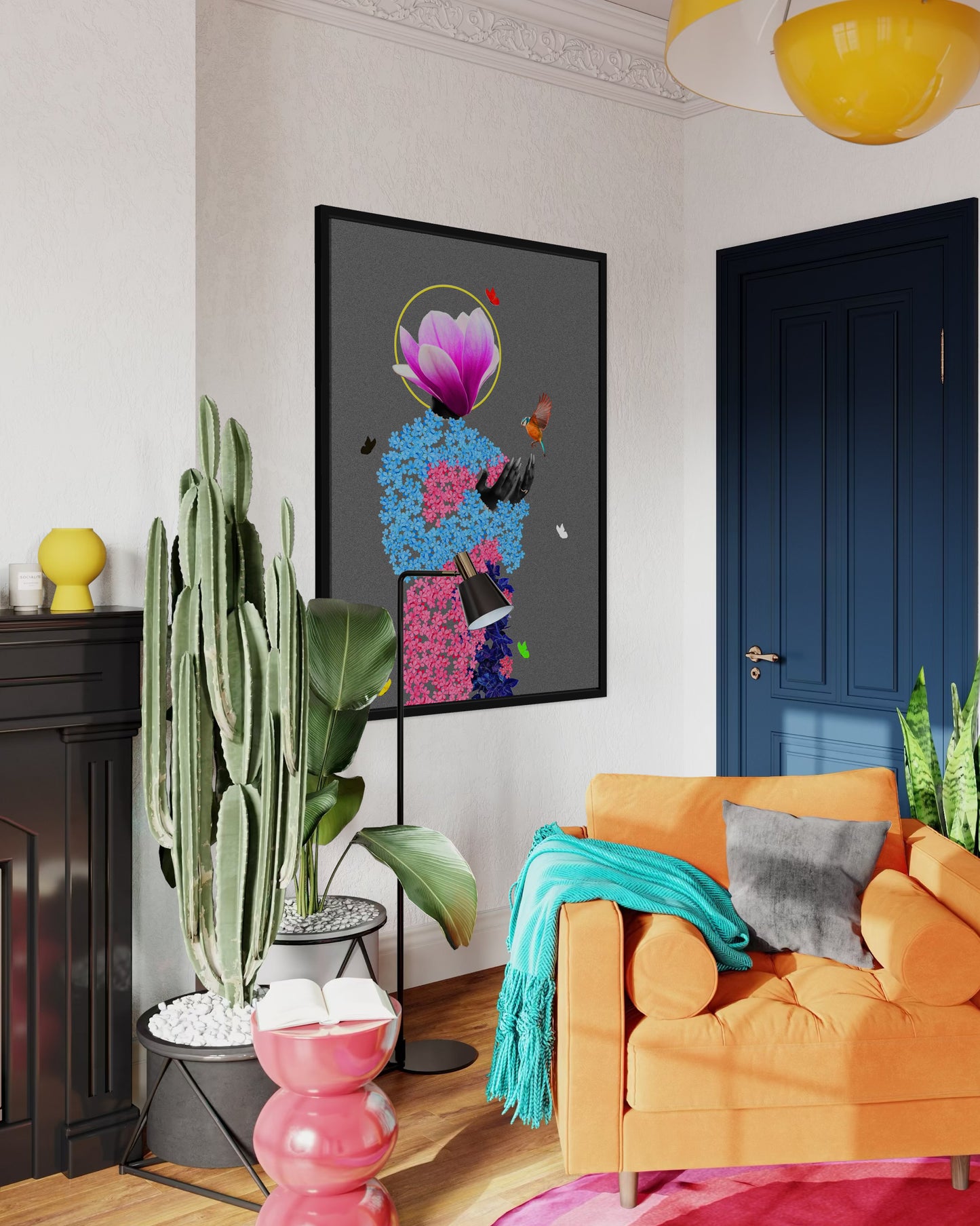 Art Print | Beckoning Flower - Swayzefingerrz