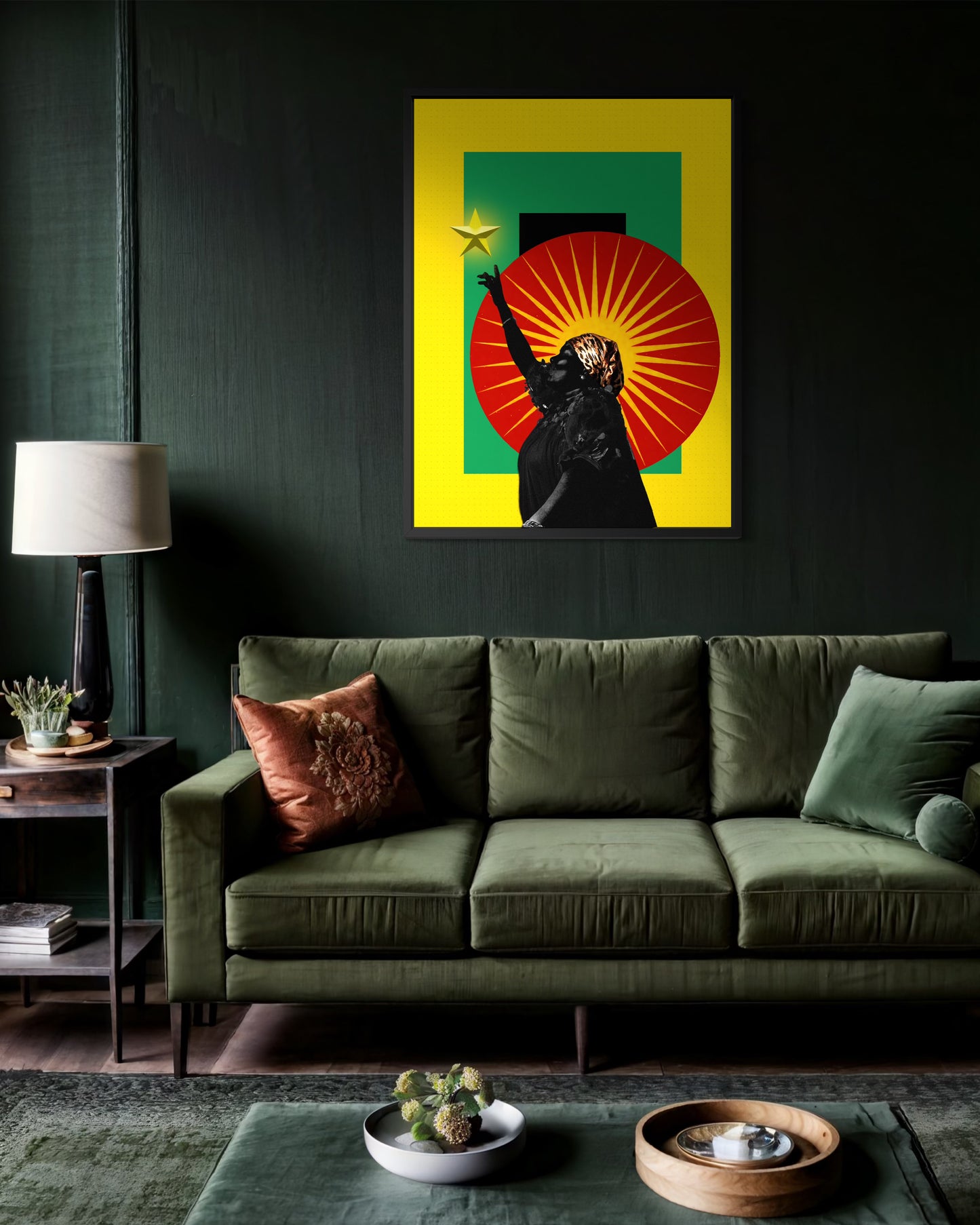 Art Print | Blind Faith - Cyril Mensah