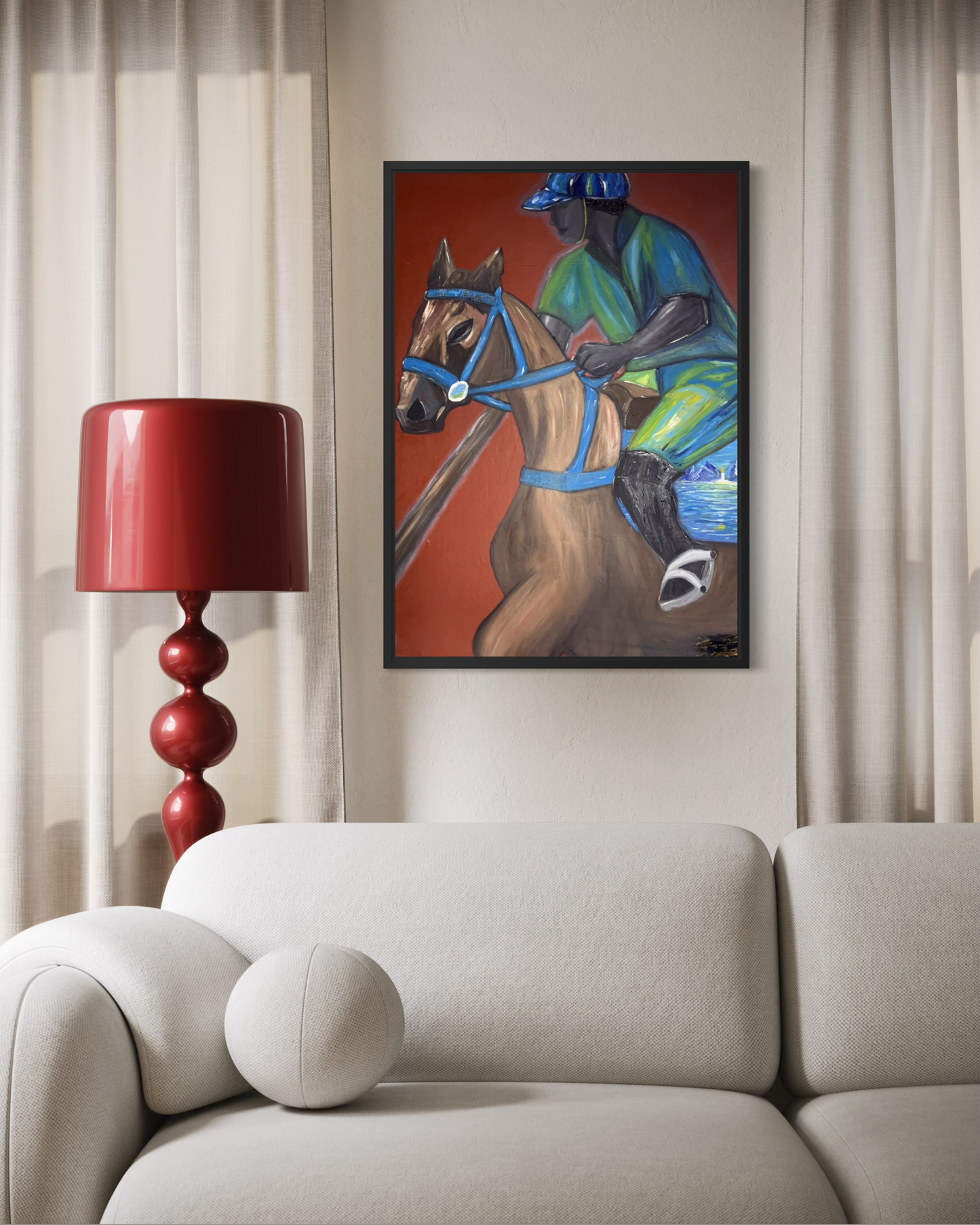 Art Print | Blu Racer - Raniel Dan