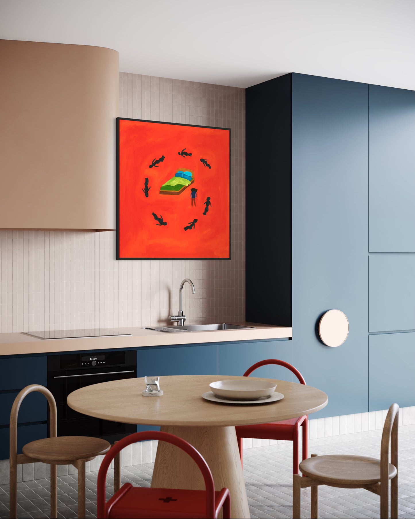 Art Print | Demons In Room - Kagiso Reuben