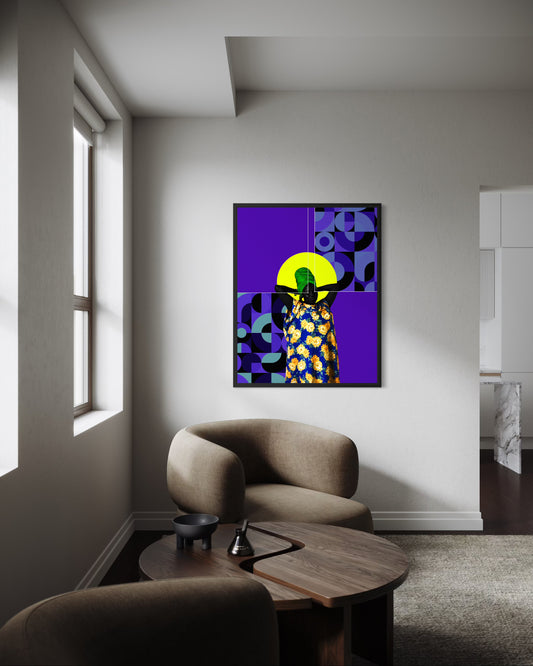 Art Print | Empress In Bloom - Cyril Mensah