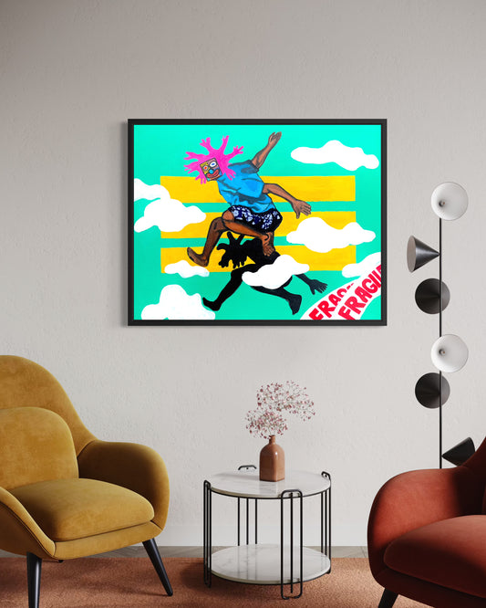 Art Print | Flight Risk - Lasisi Ridwan