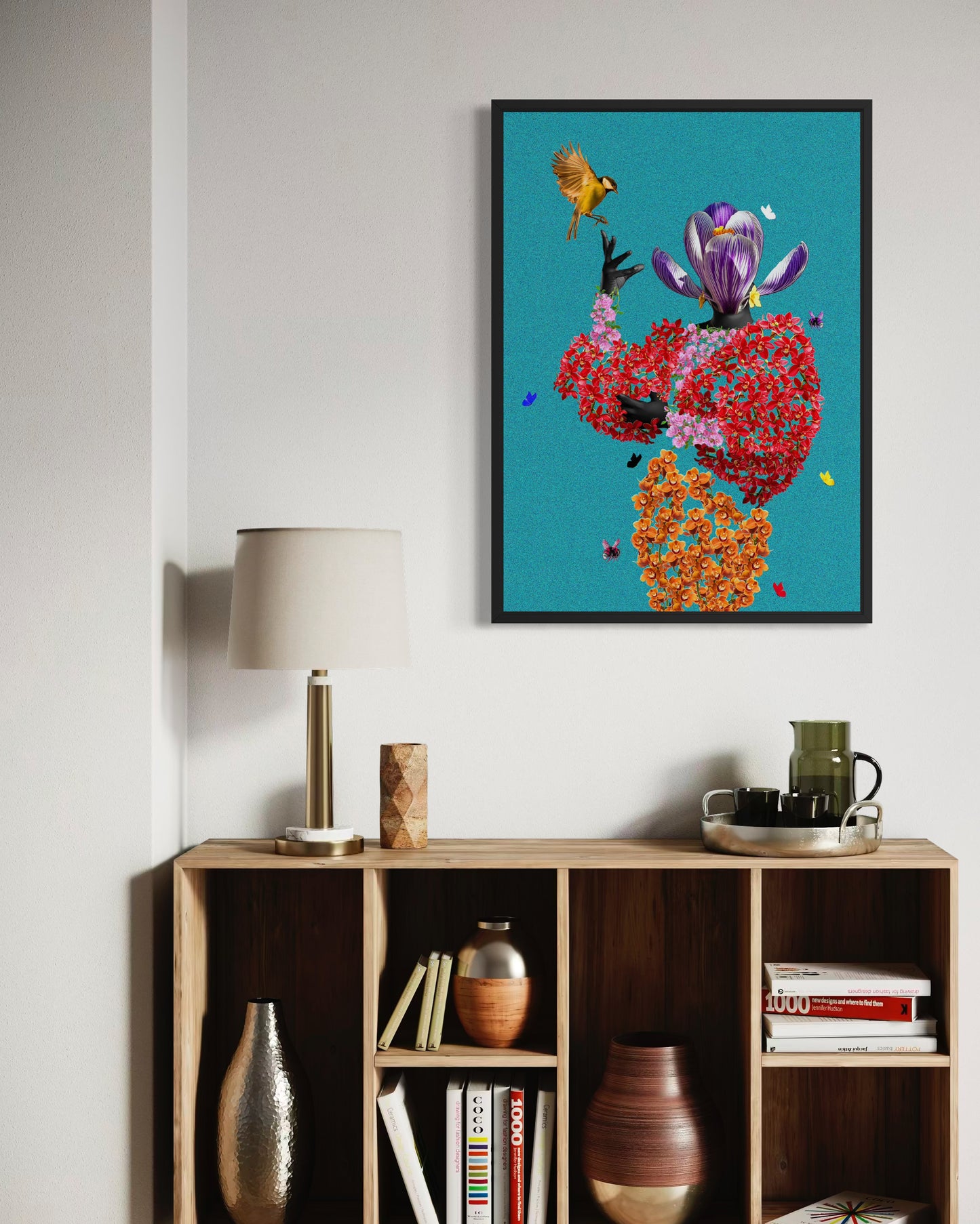 Art Print | Floral Grandeur - Swayzefingerrz