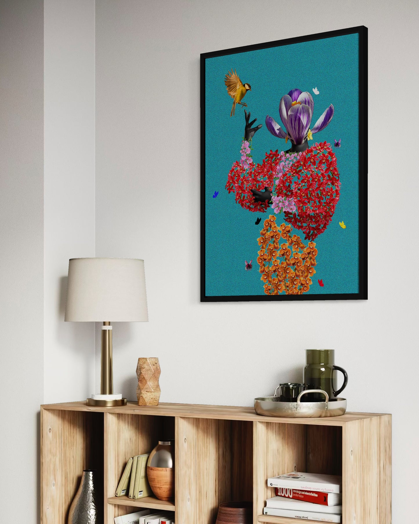 Art Print | Floral Grandeur - Swayzefingerrz