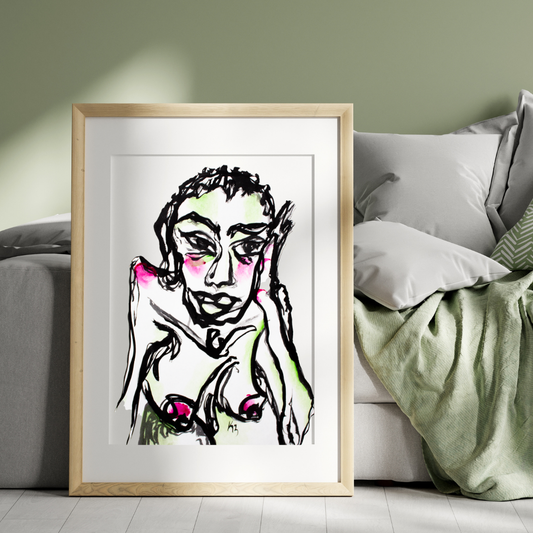 Art Print | f*ck (flushed) - Nicki Musik