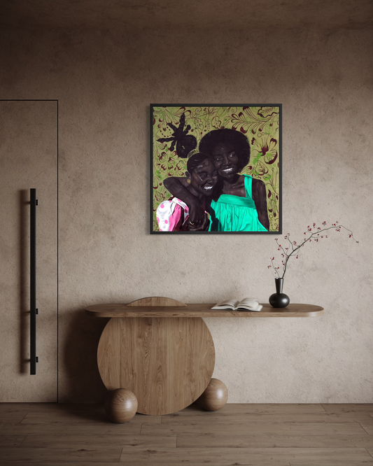 Art Print | Happy Moments - Susan Onyedikachi