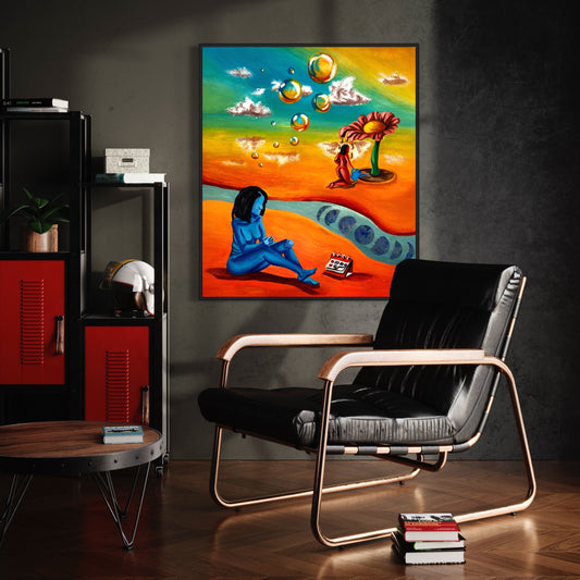 Art Print | Fading Of Day Dreams - Ginger Simelane