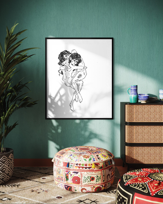 Art Print | I Support Myself - Noah March