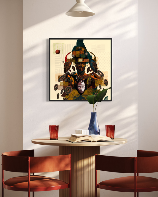 Art Print | Layers Of Self - Yeabstega Getachew