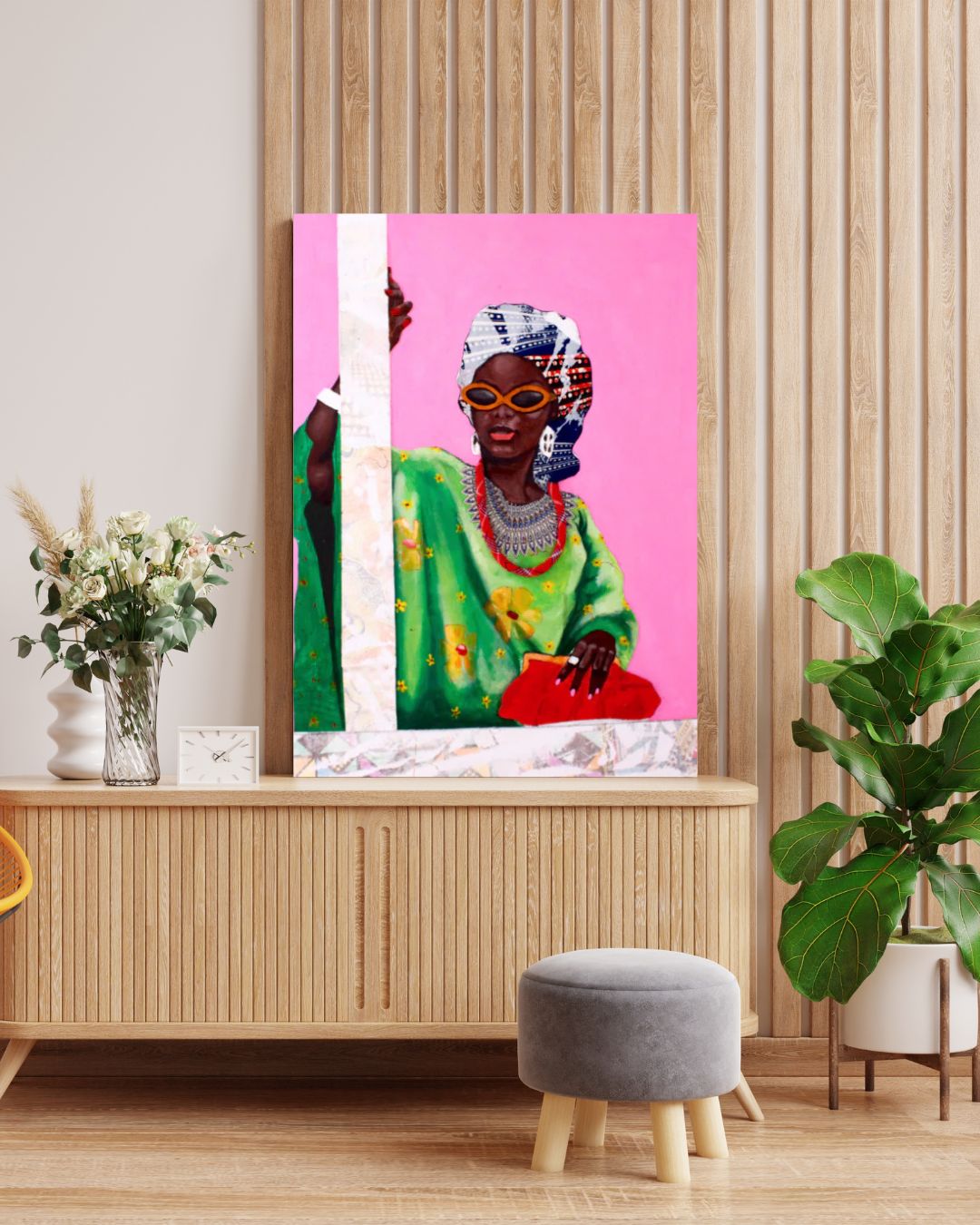 Art Print | Beautiful Lady - Joel Mamboka