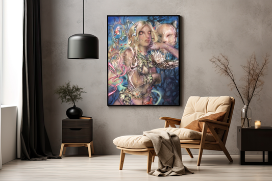 Art Print | Yt_Girl_Simulcra - Neha Misra