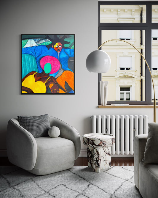 Art Print | Recognition Of Colour - Lasisi Ridwan