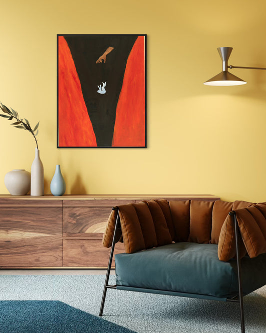 Art Print | Righteous Hand Of God - Kagiso Reuben