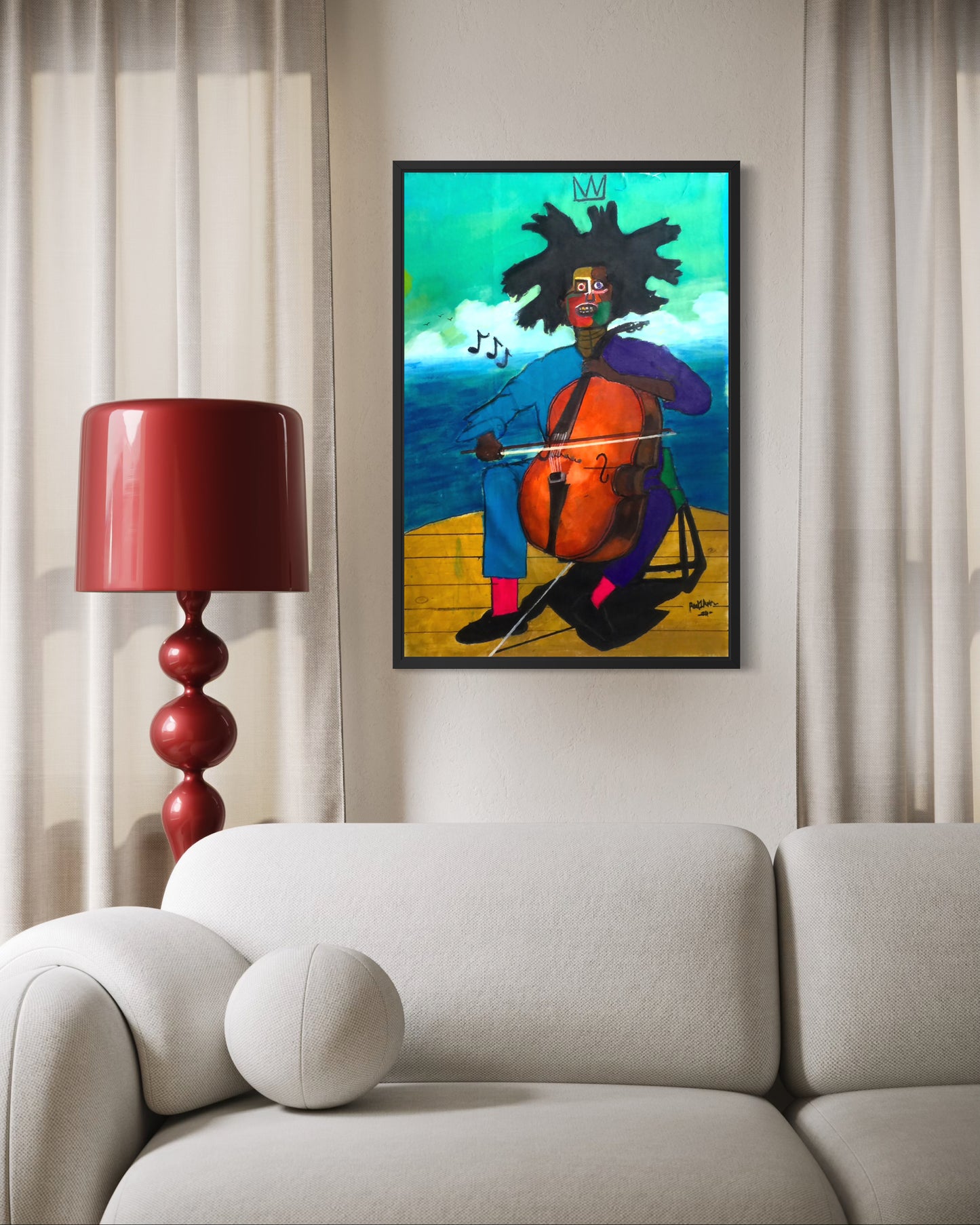 Art Print | Serenata Of Peace - Lasisi Ridwa