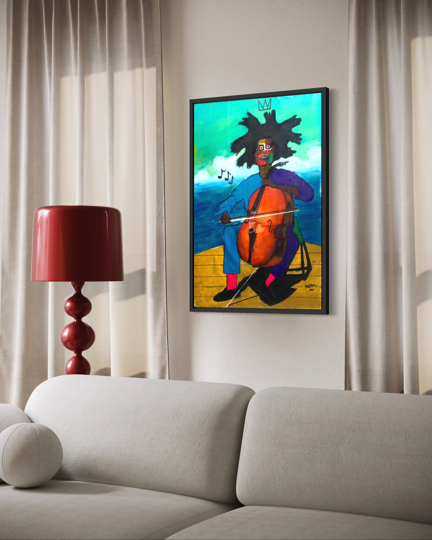 Art Print | Serenata Of Peace - Lasisi Ridwa