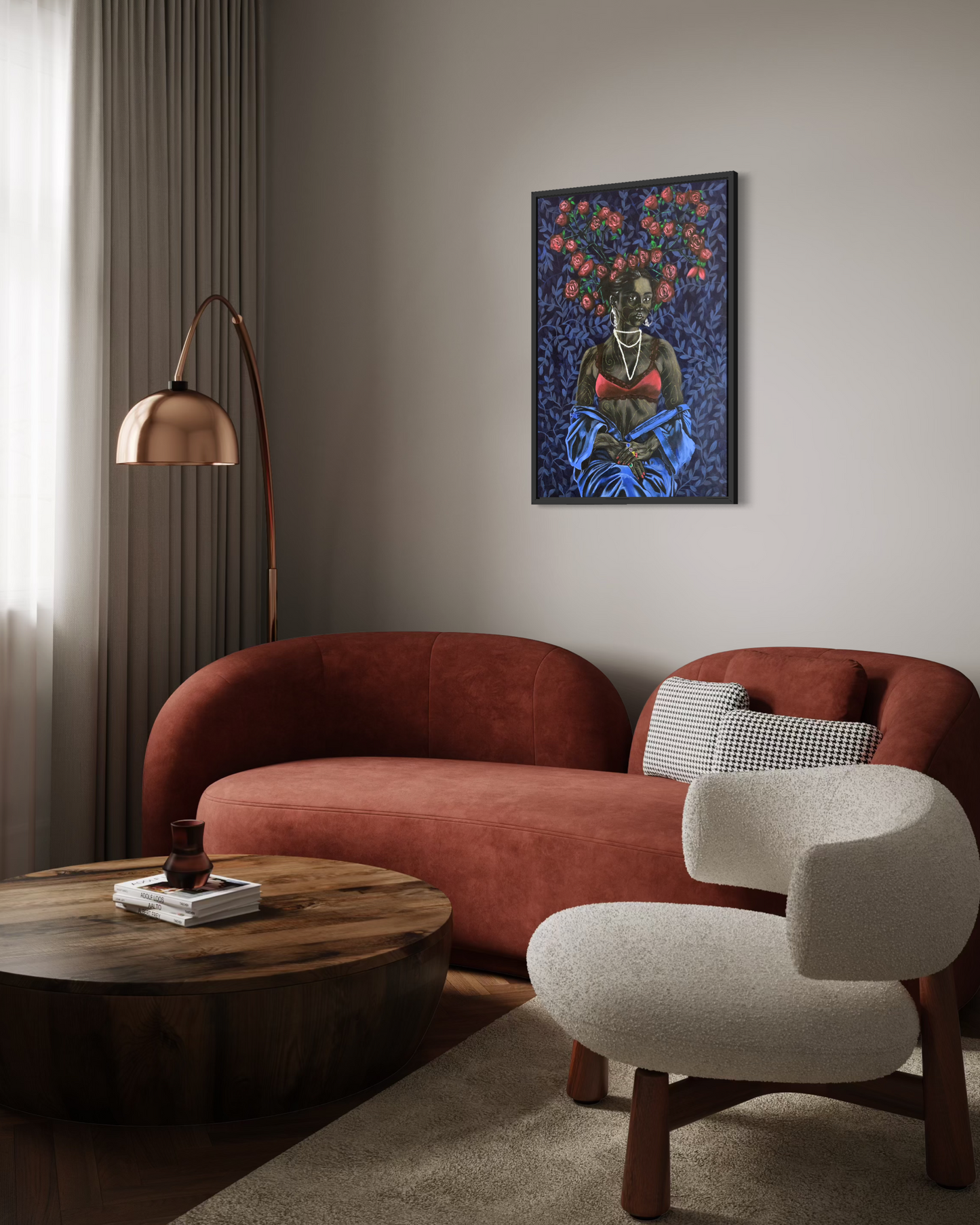 Art Print | The Rose Of Sharon - Susan Onyedikachi