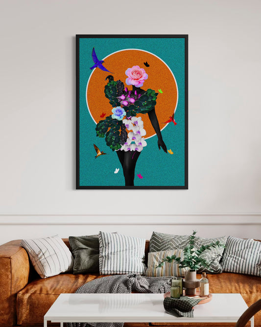 Art Print |  The Rose Within - Swayzefingerrz