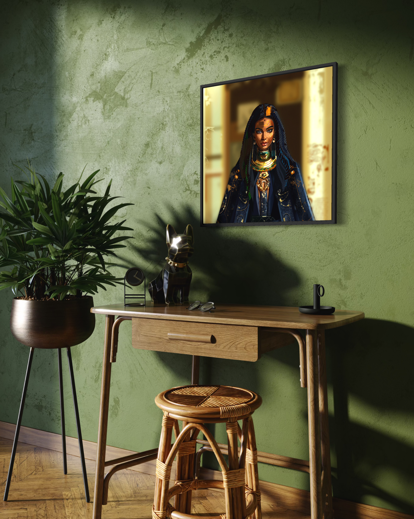 Art Print | The Watcher Within - Yeabstega Getachew