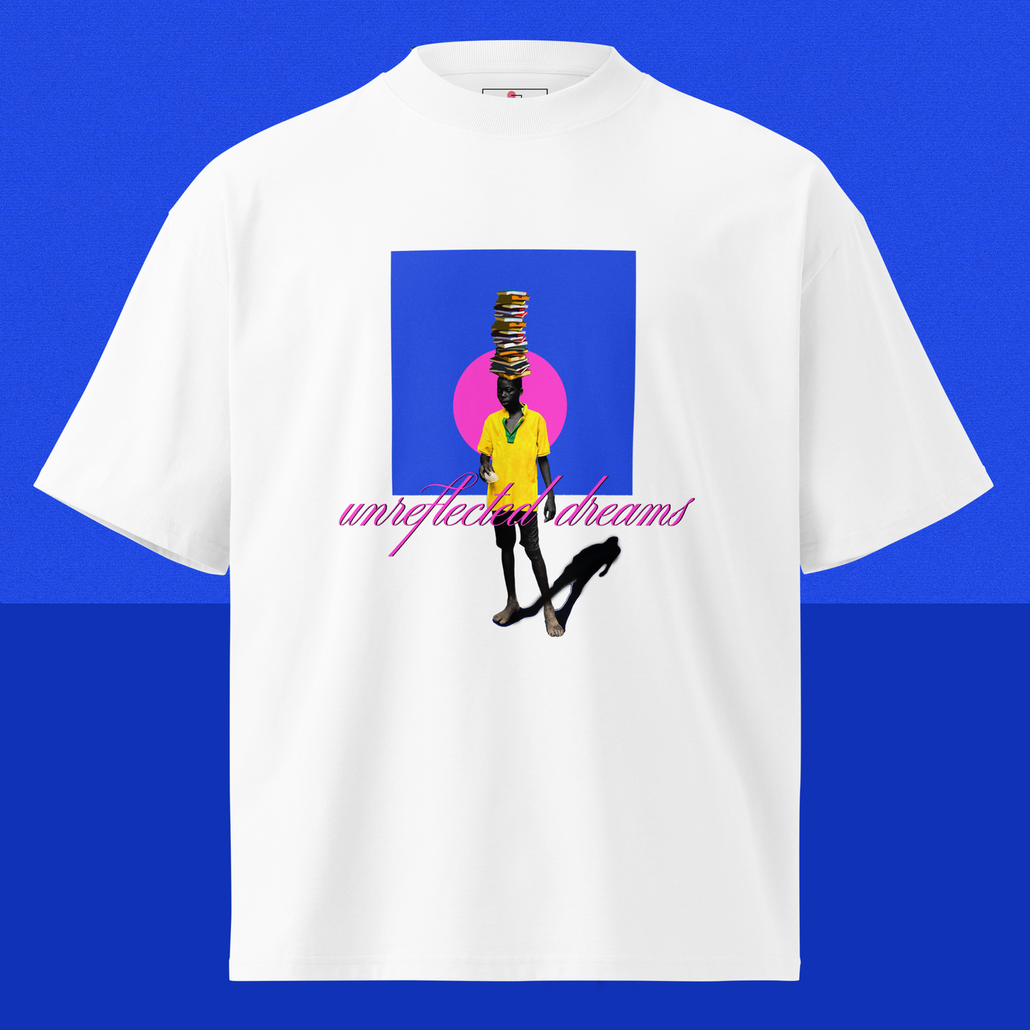 Oversized Art T-Shirt | Unreflected Dreams - Cyril Mensah