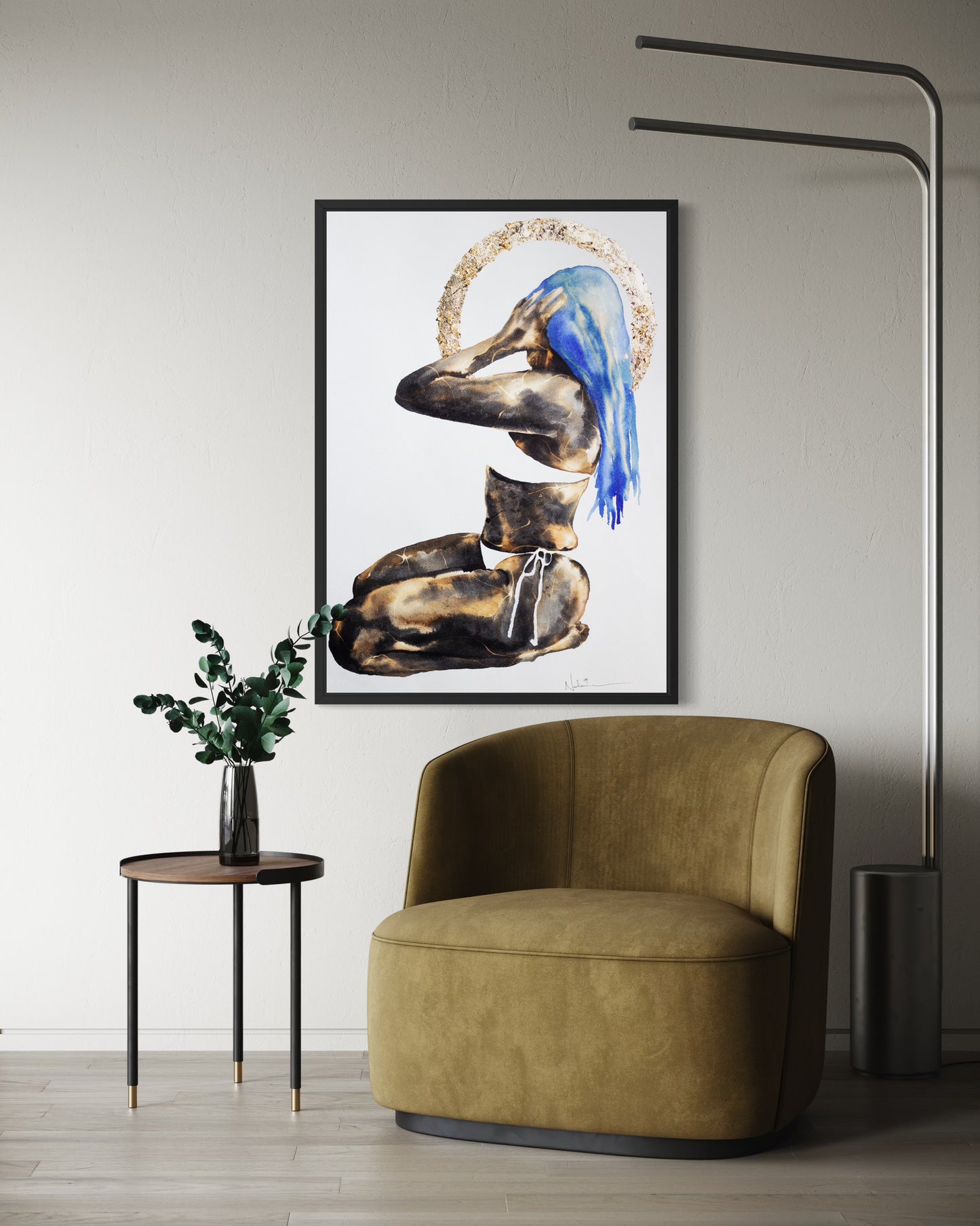 Art Print | Ocean's Embrace - Nadia Wamunyu