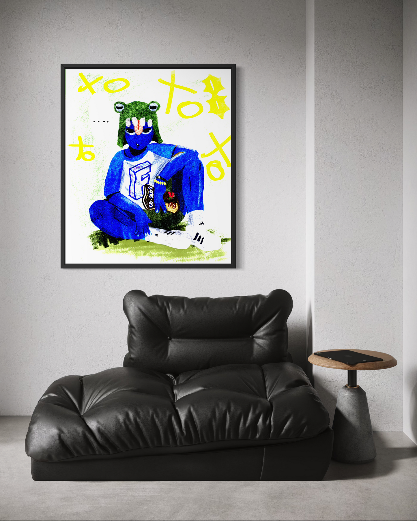 Art Print | Za Blue - Emillio Liebenberg