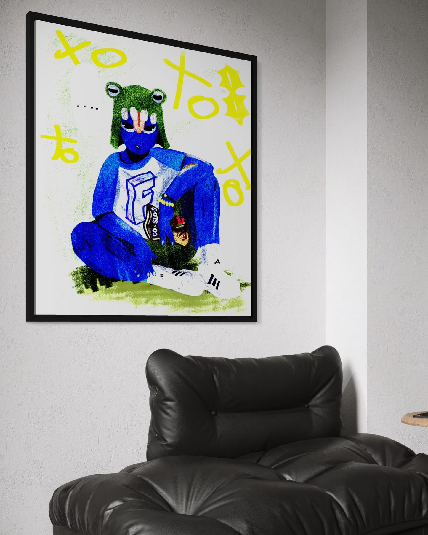 Art Print | Za Blue - Emillio Liebenberg