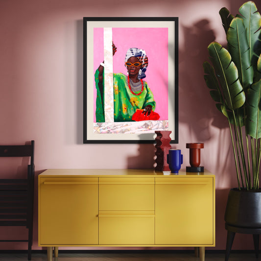 Art Print | Beautiful Lady - Joel Mamboka