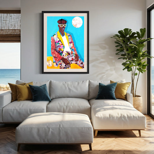 Art Print | Disco Boy - Joel Mamboka