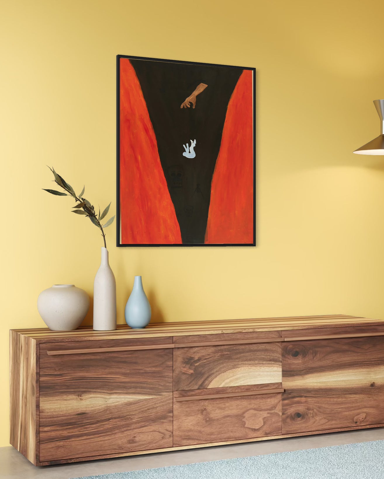 Art Print | Righteous Hand Of God - Kagiso Reuben